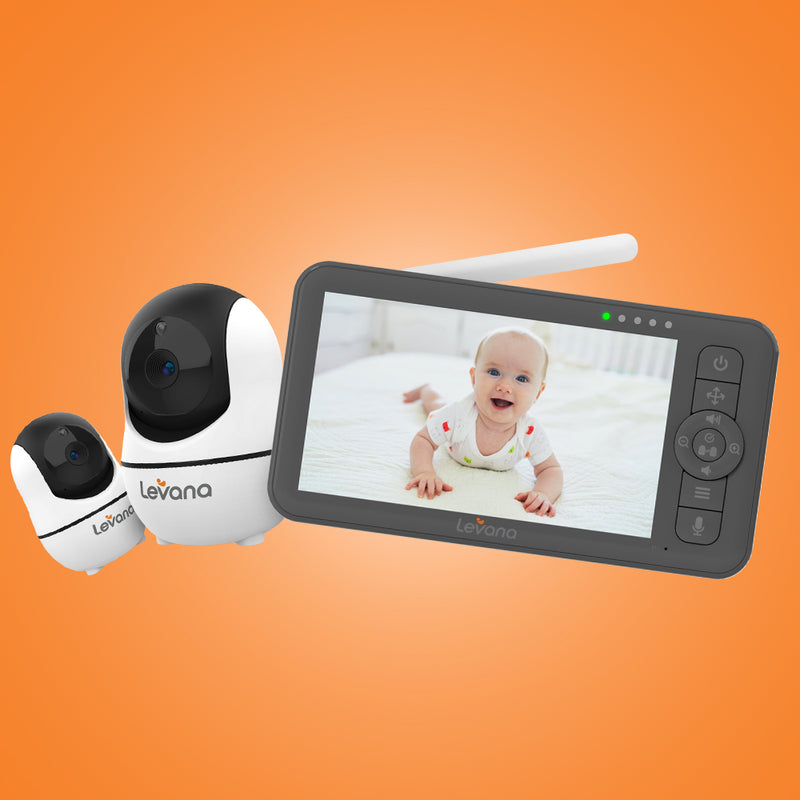 Levana Nala Baby Monitor - Videosorveglianza HD 1080P Senza WiFi, Schermo 5.5", Autonomia 22 Ore - Foto 10